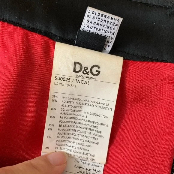 Dolce Gabbana Professional Set Blazer and Skirt